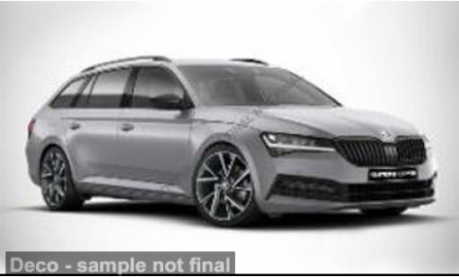 Skoda Superb 1/18 Solido grau 1:18 diecast model cars