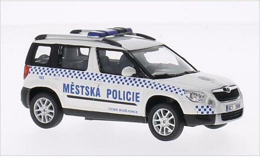 Skoda Yeti Livree Flotte 1/43 Abrex Mestska Policie diecast model cars
