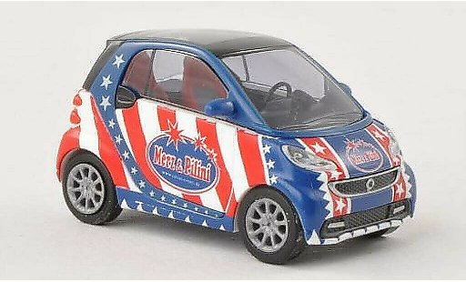 Smart ForTwo Coupe 1/87 Busch Merz & Pilini 2012 diecast model cars