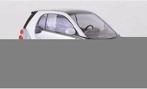 Smart ForTwo Coupe 1/87 Busch grey 2012 diecast model cars