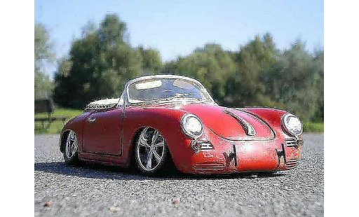 Porsche 356 Base 1/18 Burago old school diecast model cars