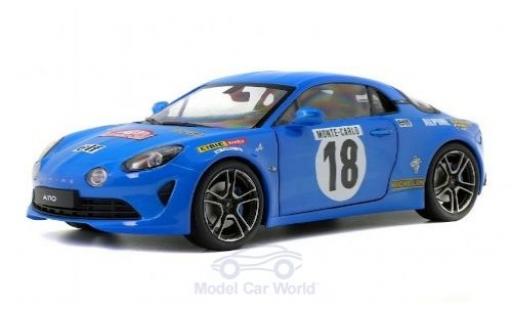 Diecast model cars Alpine A110 1/18 Solido Premiere Edition No.18 Rallye Monte Carlo Historic 2018 Alpine A110 1/18 Solido Premiere Edition No.18 Rallye Monte Carlo Historic 2018 diecast model cars