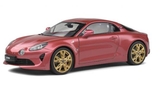 Alpine A110 1/18 Solido Pure Color Edition metallic pink 2020 diecast model cars