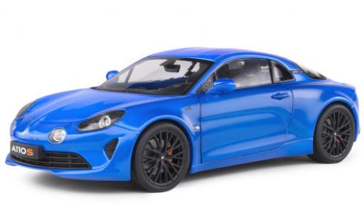 Alpine A110 1/18 Solido S metallic blue 2019 diecast model cars