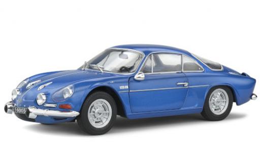 Alpine A110 1/18 Solido Renault 1600S metallic blue 1969 diecast model cars