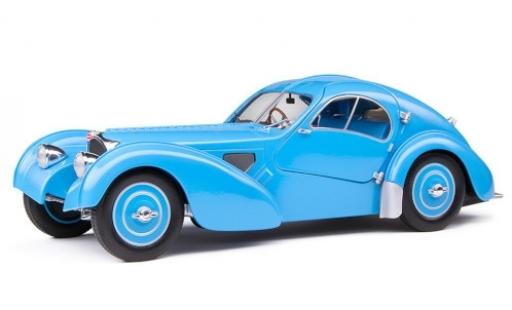 Bugatti 57 1/18 Solido Type SC Atlantic blue RHD diecast model cars