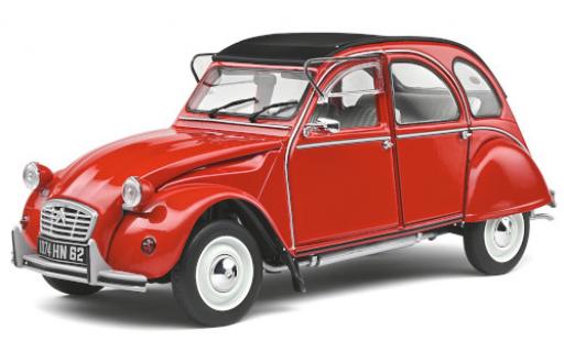 Citroen 2CV 1/18 Solido 6 red 1982 diecast model cars