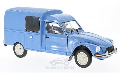 Diecast model cars Citroen Acadiane 1/18 Solido blue 1984 Citroen Acadiane 1/18 Solido blue 1984 diecast model cars