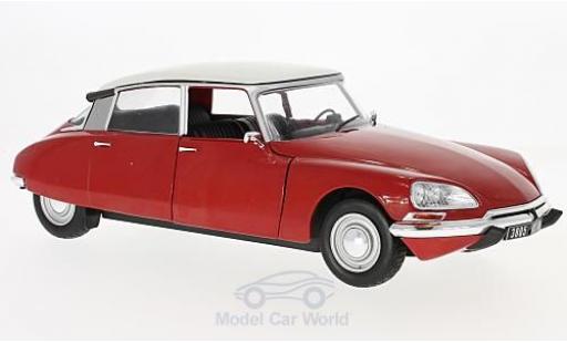 Diecast model cars Citroen DS 19 1/18 Solido red/white 1972 Citroen DS 19 1/18 Solido red/white 1972 diecast model cars