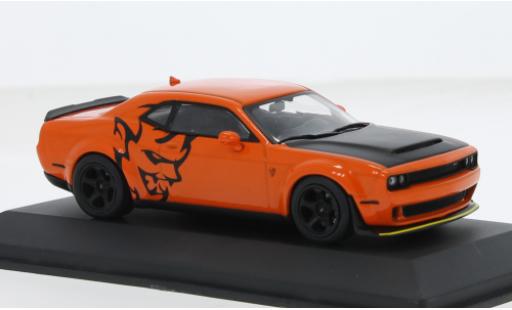 Dodge Challenger 1/43 Solido SRT Demon V8 6.2 orange 1:43 diecast model cars