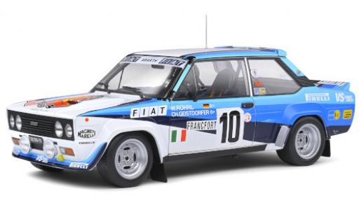 Diecast model cars Fiat 131 1/18 Solido Abarth No.10 VS Corse Olio Rallye WM Rallye Monte Carlo 1980 W.Röhrl/C.Geistdörfer Fiat 131 1/18 Solido Abarth No.10 VS Corse Olio Rallye WM Rallye Monte Carlo 1980 W.Röhrl/C.Geistdörfer diecast model cars