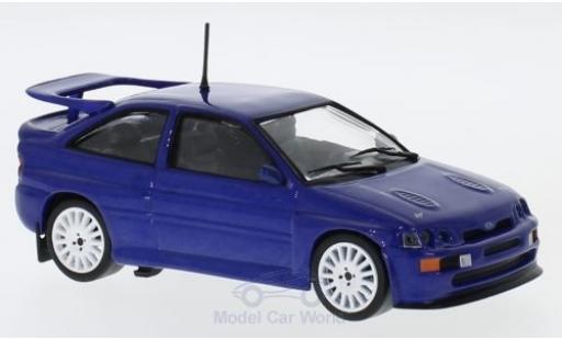 Ford Escort 1/43 Solido RS Cosworth metallic blue 1992 diecast model cars