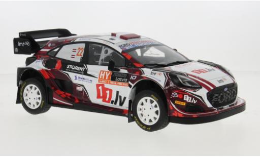 Ford Puma 1/18 Solido Rally 1 Hyprid #22 1:18