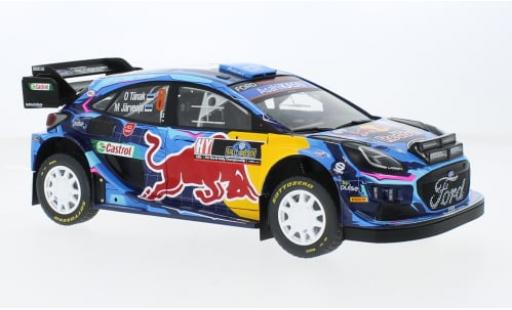Ford Puma 1/18 Solido Rally1 No.8 Red Bull Rallye WM Rallye Schweden 2023 1:18 diecast model cars