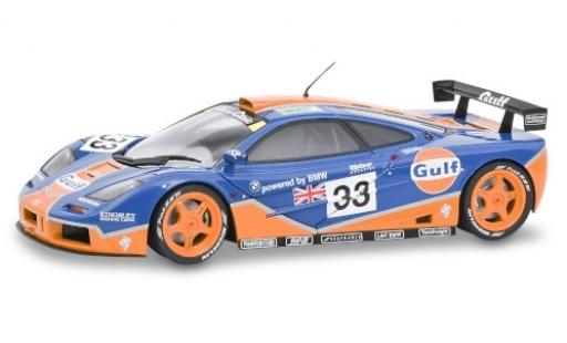 Diecast model cars McLaren F1 1/18 Solido GTR No.33 Gulf 24h Le Mans 1996 R.Bellm/J.Weaver/J.J.Lehto McLaren F1 1/18 Solido GTR No.33 Gulf 24h Le Mans 1996 R.Bellm/J.Weaver/J.J.Lehto diecast model cars
