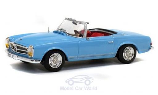 Mercedes 230 1/43 Solido SL (W113) blue 1963 diecast model cars