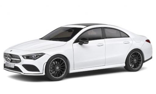 Diecast model cars Mercedes CLA 1/18 Solido Coupe AMG Line (C118) white 2019 Mercedes CLA 1/18 Solido Coupe AMG Line (C118) white 2019 diecast model cars