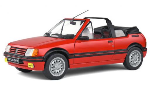 Diecast model cars Peugeot 205 1/18 Solido CTI red 1986 Peugeot 205 1/18 Solido CTI red 1986 diecast model cars