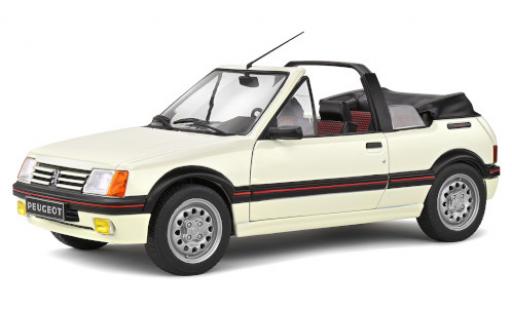 Diecast model cars Peugeot 205 1/18 Solido CTI white 1986 Peugeot 205 1/18 Solido CTI white 1986 diecast model cars