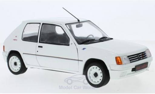 Diecast model cars Peugeot 205 Rallye 1/18 Solido Rallye white 1988 Peugeot 205 Rallye 1/18 Solido Rallye white 1988 diecast model cars