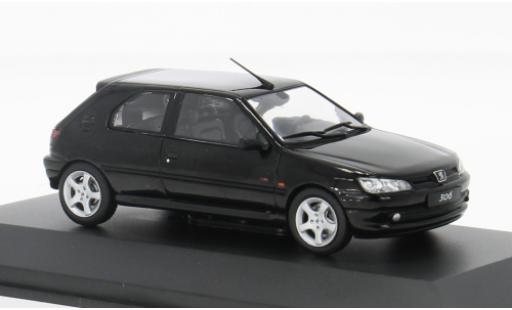 Diecast model cars Peugeot 306 1/43 Solido S16 schwarz 1:43 Peugeot 306 1/43 Solido S16 schwarz 1:43 diecast model cars