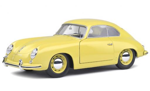Diecast model cars Porsche 356 1/18 Solido Pre-A yellow 1953 Porsche 356 1/18 Solido Pre-A yellow 1953 diecast model cars