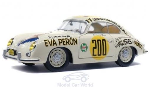Diecast model cars Porsche 356 1/18 Solido Pre-A No.200 Eva Peron Carrera Panamericana 1953 J.Evans Porsche 356 1/18 Solido Pre-A No.200 Eva Peron Carrera Panamericana 1953 J.Evans diecast model cars