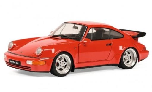 Porsche 964 Turbo 1/18 Solido 911 () 3.6 Turbo red 1990 diecast model cars