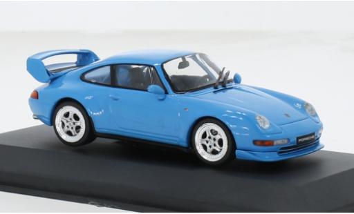 Porsche 993 1/43 Solido 911  RS Clubsport blau 1994 1:43 diecast model cars