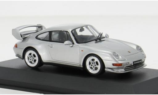 Porsche 993 1/43 Solido 911  RS Clubsport silber 1:43 diecast model cars