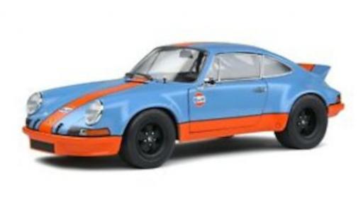 Porsche 911 1/18 Solido RSR blue/orange Gulf 1973 diecast model cars