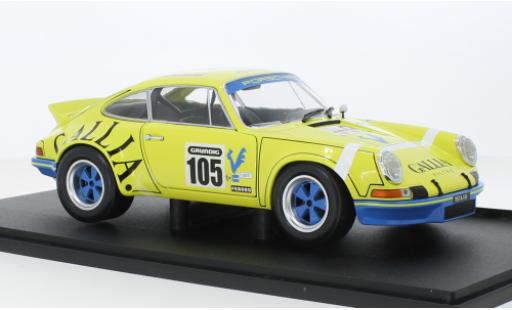 Porsche 911 1/18 Solido RSR No.105 Tour de France Auto 1973 1:18 diecast model cars