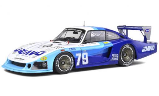 Porsche 935 1/18 Solido Moby Dick RHD No.79 John Fitzpatrick Racing JDavid 24h Le Mans 1982 J.Fitzpatrick/D.Hobbs diecast model cars