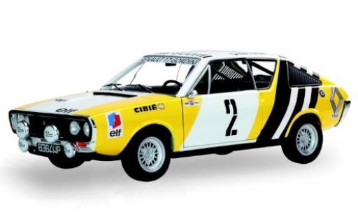 Renault 17 1/18 Solido Gordini No.2 elf Team Rallye Polen 1976 diecast model cars