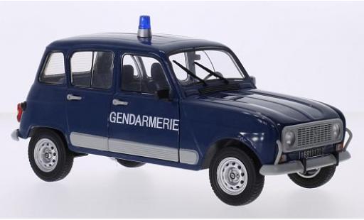 Renault 4 1/18 Solido GTL Gendarmerie 1978 police (F) diecast model cars