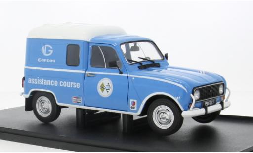 Diecast model cars Renault 4 1/18 Solido LF Gordini Service 1:18 Renault 4 1/18 Solido LF Gordini Service 1:18 diecast model cars