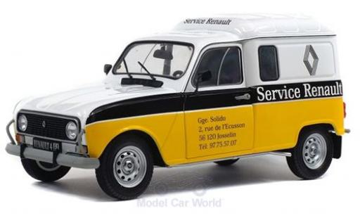 Diecast model cars Renault 4 1/18 Solido LF Service 1975 Renault 4 1/18 Solido LF Service 1975 diecast model cars