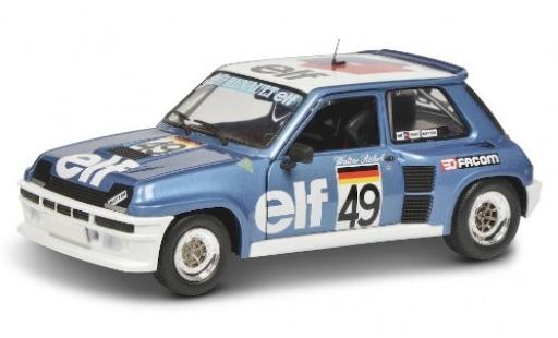 Renault 5 1/18 Solido Turbo No.49 Elf Elf Turbo Europacup Zeltweg 1981 W.Röhrl diecast model cars
