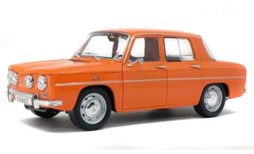 Renault 8 1/18 Solido TS orange diecast model cars