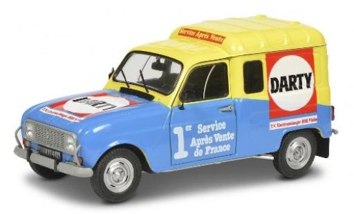 Renault 4 1/18 Solido R F Darty 1988 diecast model cars