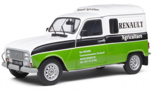Renault 4 1/18 Solido R L Agriculture 1988 diecast model cars