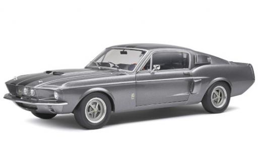 Shelby Mustang 1/18 Solido GT500 metallic grey/black 1969 diecast model cars