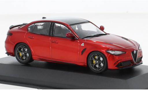 Diecast model cars Alfa Romeo Giulia 1/43 Solido Quadrifoglio metallise red 2020 Alfa Romeo Giulia 1/43 Solido Quadrifoglio metallise red 2020 diecast model cars