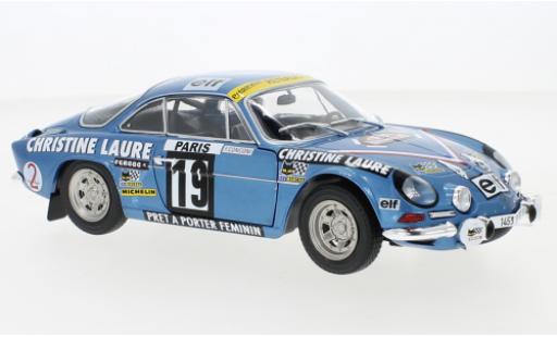 Diecast model cars Alpine A110 1/18 Solido Renault No.19 Rallye WM Rallye Monte Carlo 1976 Alpine A110 1/18 Solido Renault No.19 Rallye WM Rallye Monte Carlo 1976 diecast model cars