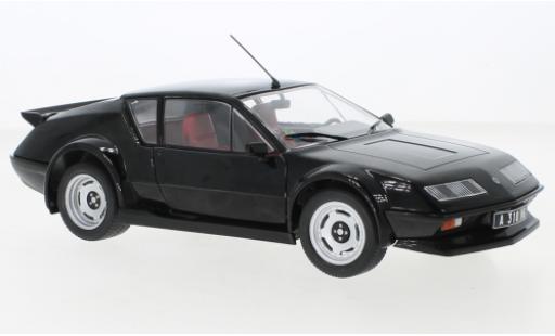 Alpine A310 1/18 Solido Renault GT Pack black 1983 diecast model cars