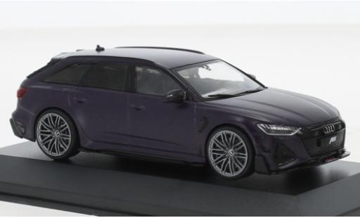 Diecast model cars Audi RS6 1/43 Solido -R matt-purple 2022 Audi RS6 1/43 Solido -R matt-purple 2022 diecast model cars
