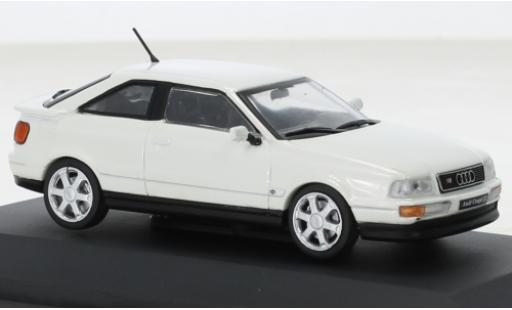 Audi S2 1/43 Solido Coupe metallise white 1993 diecast model cars