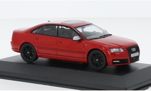 Audi S8 1/43 Solido (D3) red 2019 diecast model cars