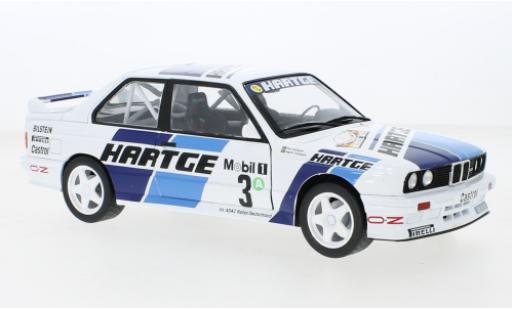 Bmw M3 1/18 Solido (E30) No.3 Hartge Rallye DM Rallye Allemagne 1990 diecast model cars