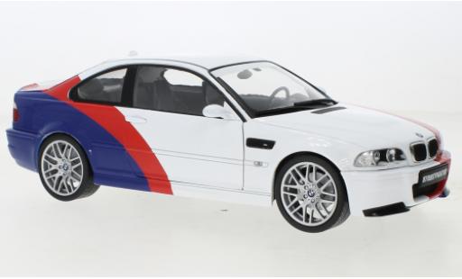 Bmw M3 1/18 Solido (E46) white/Décorer 2000 diecast model cars